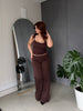 CAMISETA MELODY - CHOCOLATE
