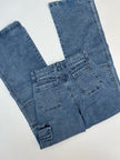 CARGO JEANS ROMA - CELESTE