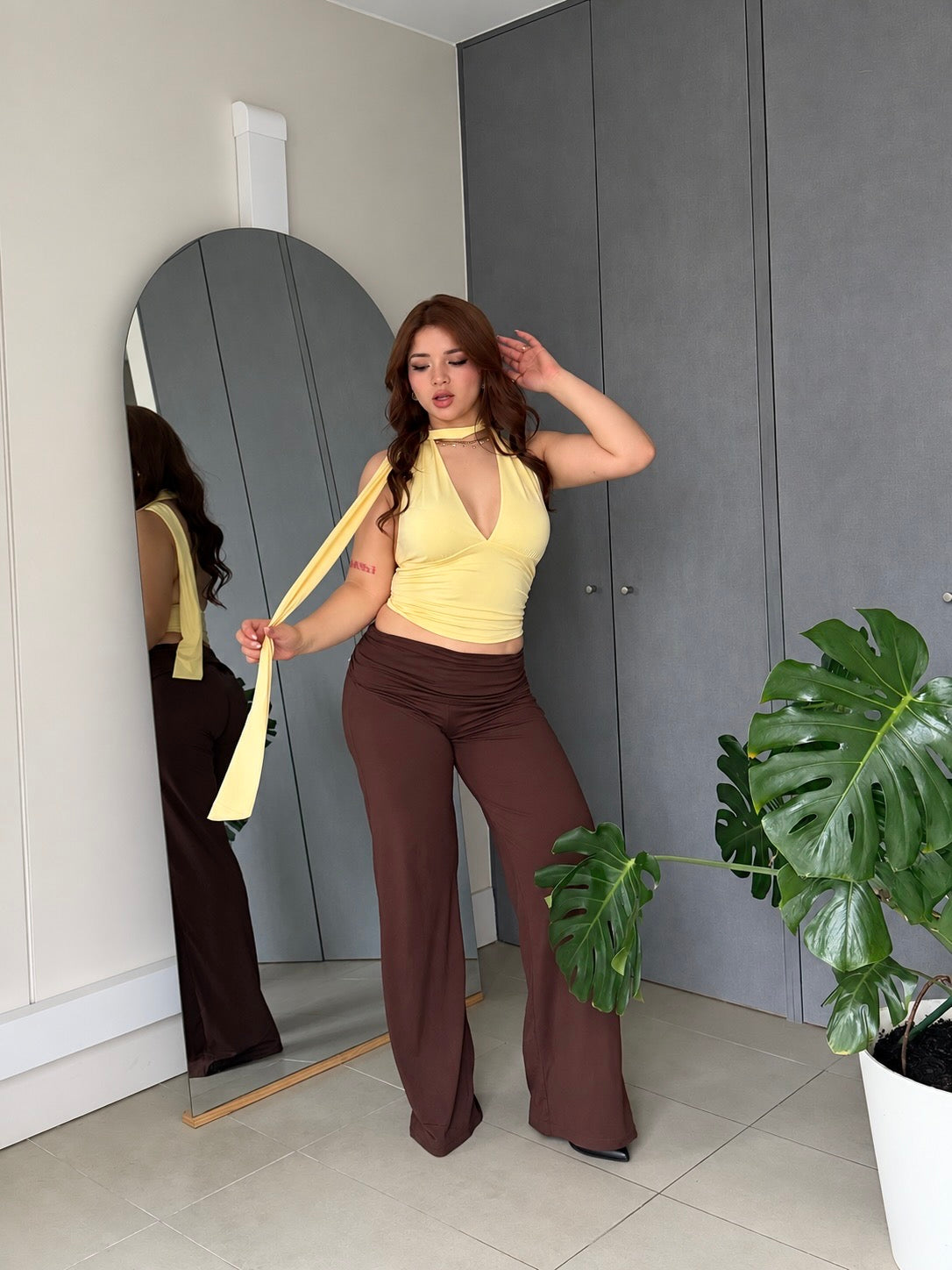 POLERA GLOWY - AMARILLO