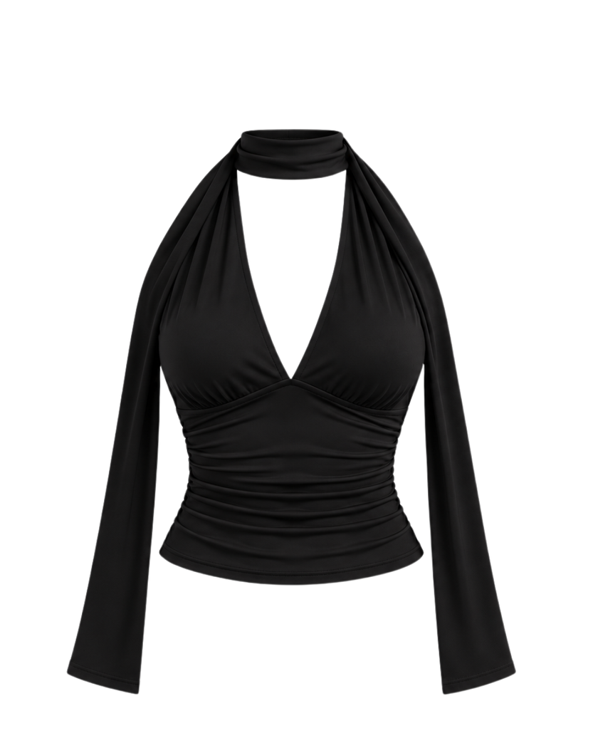 POLERA GLOWY - NEGRO