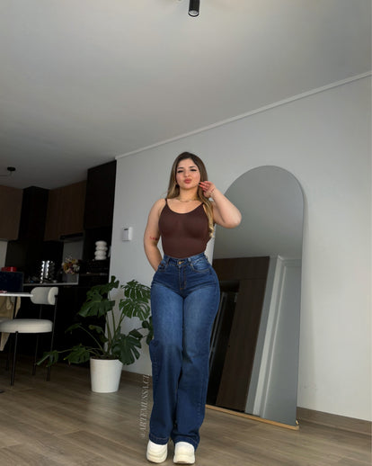 WIDE LEG VIENNA - AZUL