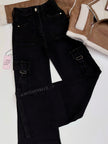 CARGO JEANS VALENCIA - NEGRO