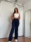 WIDE LEG MALIBU - AZUL