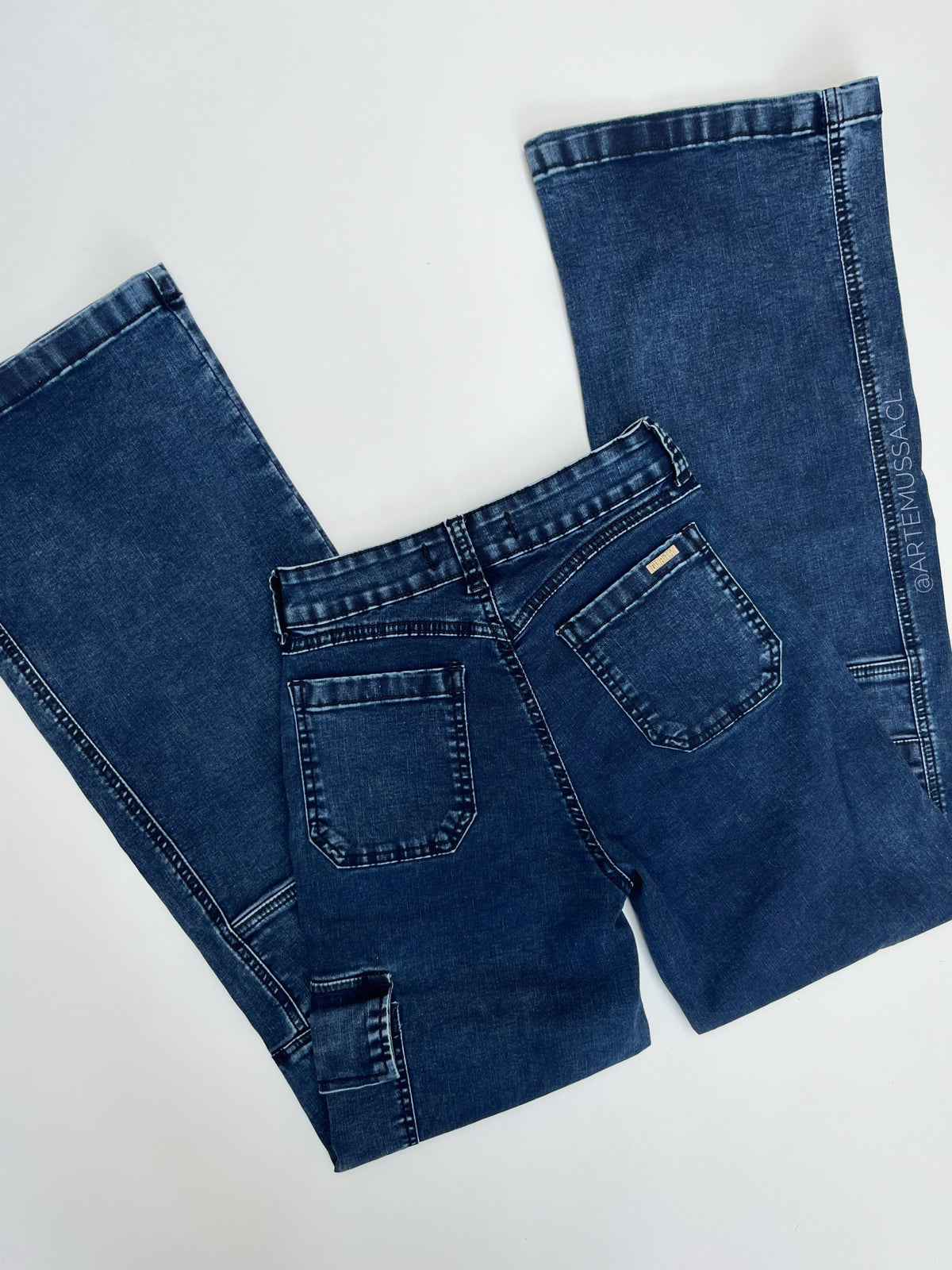 CARGO JEANS ROMA - AZUL