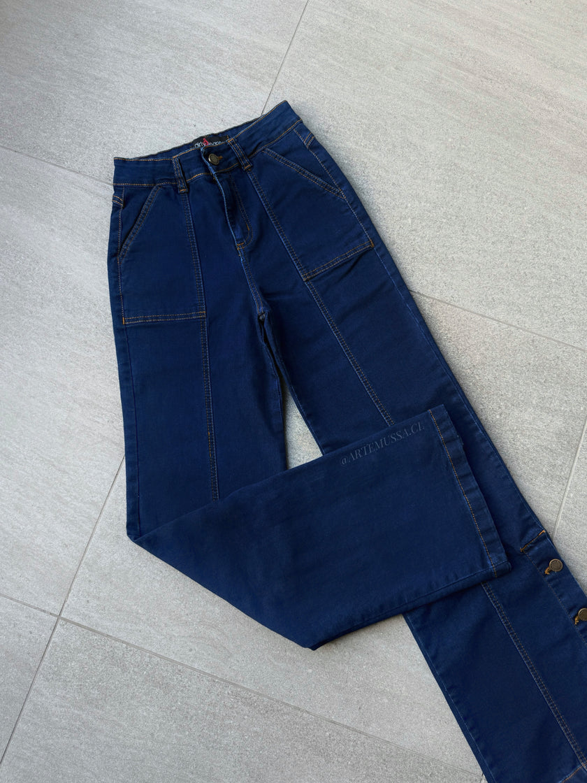 WIDE LEG MALIBU - AZUL