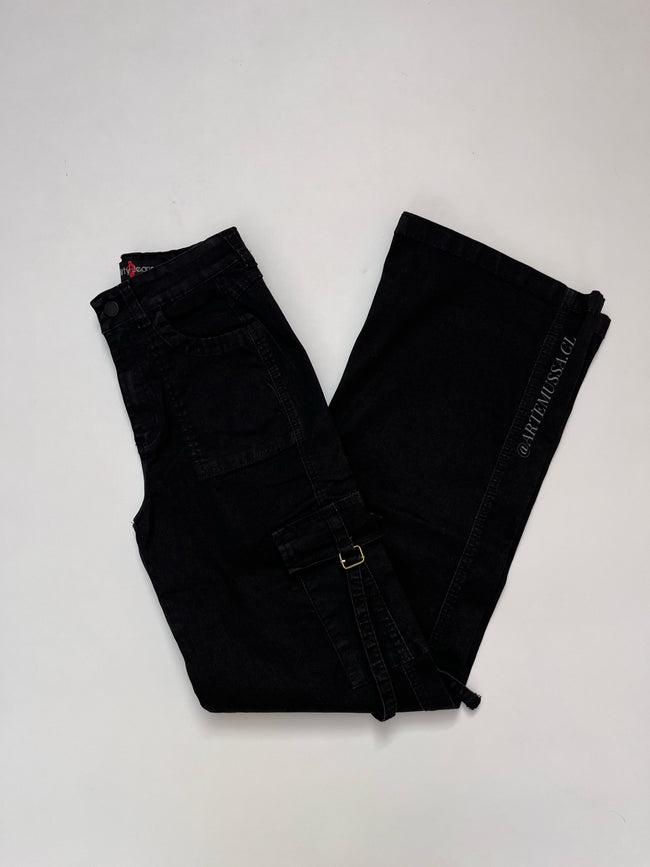 CARGO JEANS PARIS - NEGRO