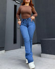 FLARE JEANS BARCELONA - CELESTE