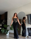 FLARE JEANS CLASSIC - NEGRO