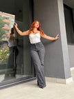 WIDE LEG MUSSA - NEGRO