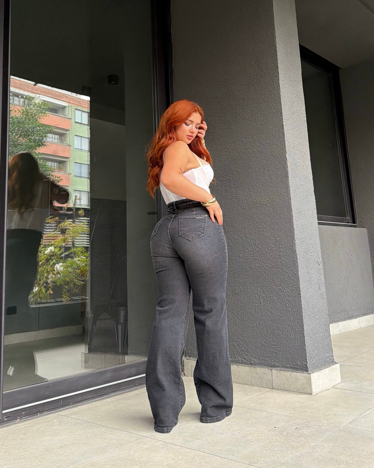 WIDE LEG MUSSA - NEGRO