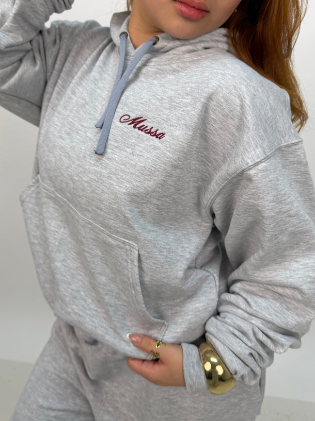 POLERÓN MUSSA ESSENTIALS - GRIS PERLA