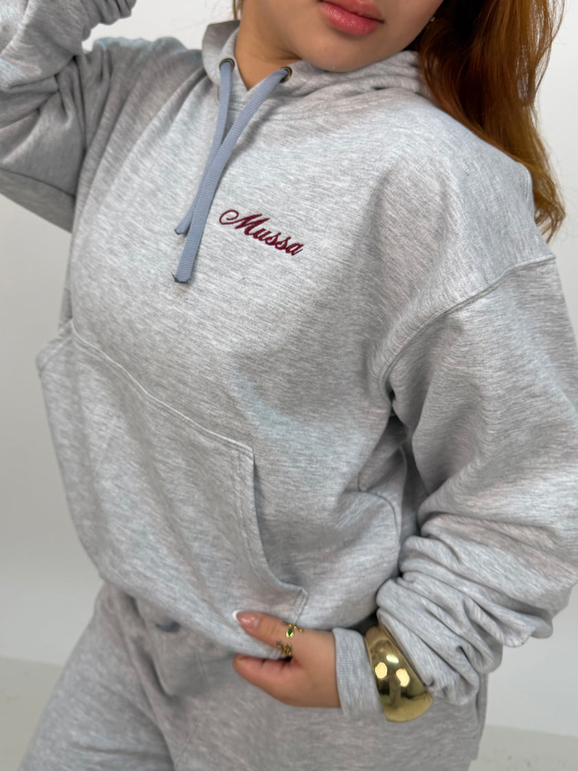 POLERÓN MUSSA ESSENTIALS - GRIS PERLA