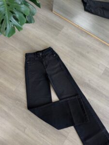 WIDE LEG AURA - NEGRO TENUE