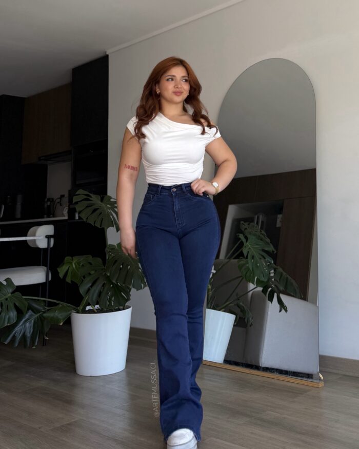 FLARE JEANS CLASSIC - AZUL