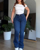 FLARE JEANS KELY - AZUL