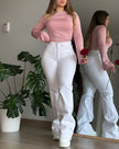WIDE LEG GRECIA - BLANCO