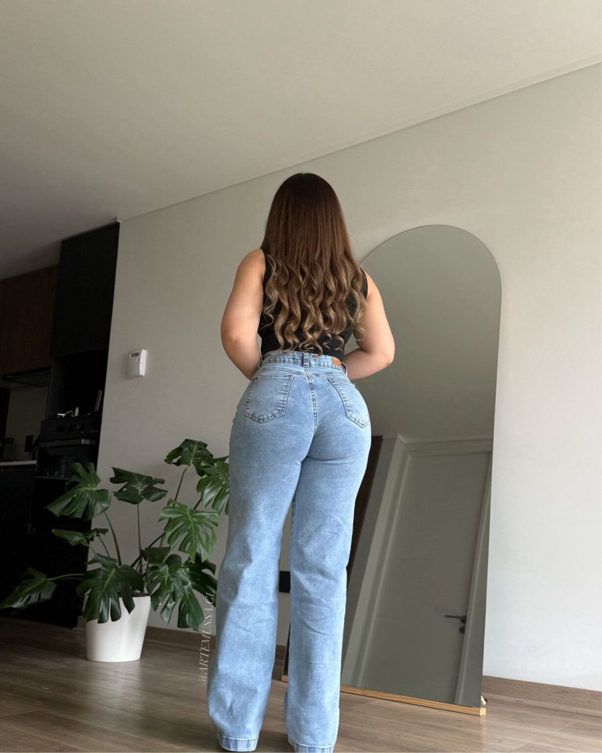 WIDE LEG VIENNA - CELESTE